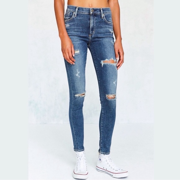 Agolde  Sophie Mid Rise Ankle Jeans Size 28